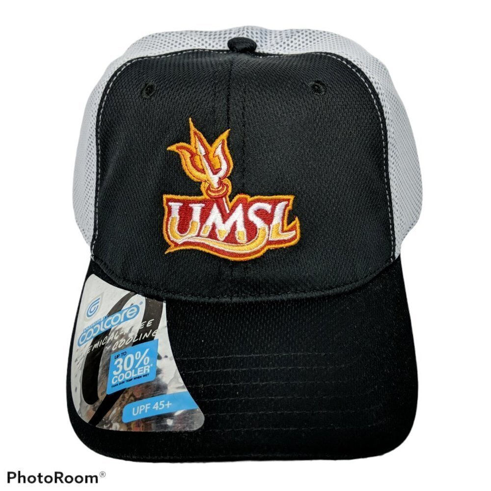 UMSL Tritons Baseball Imperial Hat Black and White OS